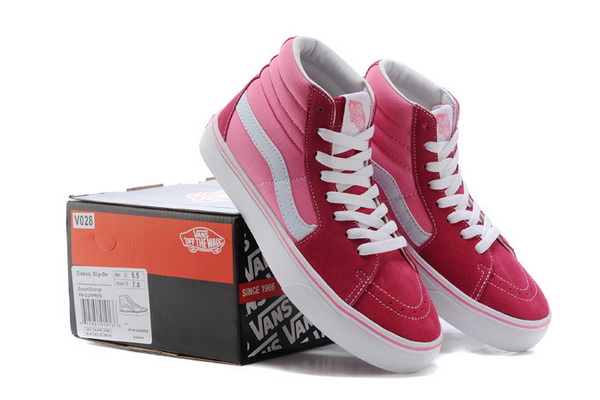 Vans High Top Shoes Women--056